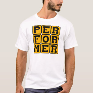 Camiseta Executante, Figura de palco