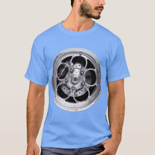 Camiseta Executante frontal de corrida de soldadura