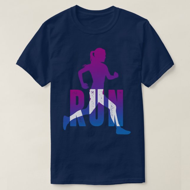 Camiseta Executar (Frente do Design)