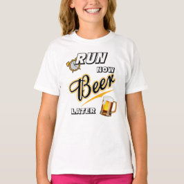 Camiseta Executar Agora Cerveja Mais Tarde - Todo Esporte