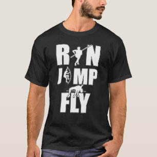 Camiseta Executar Cofre de Voo de Salto