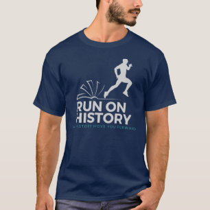 Camiseta Executar em T-Shirt Histórico