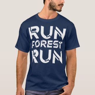 Camiseta Executar Execução de Floresta