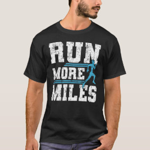 Camiseta Executar Mais Milhas Corrida Jogger Executando Run