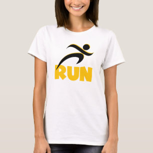Camiseta EXECUTAR Malhação Amarela Executando Athletic