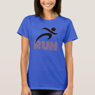 Camiseta EXECUTAR Malhação em execução roxa