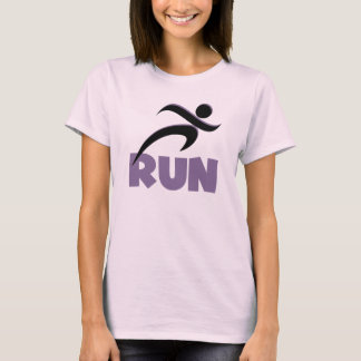 Camiseta EXECUTAR Malhação em execução roxa