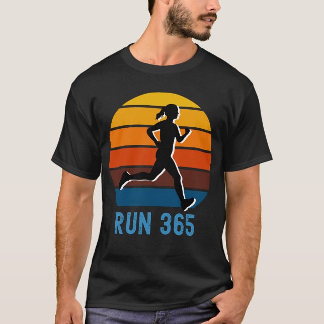 Camiseta Executar o Streak Run 365 Runner (Frente)