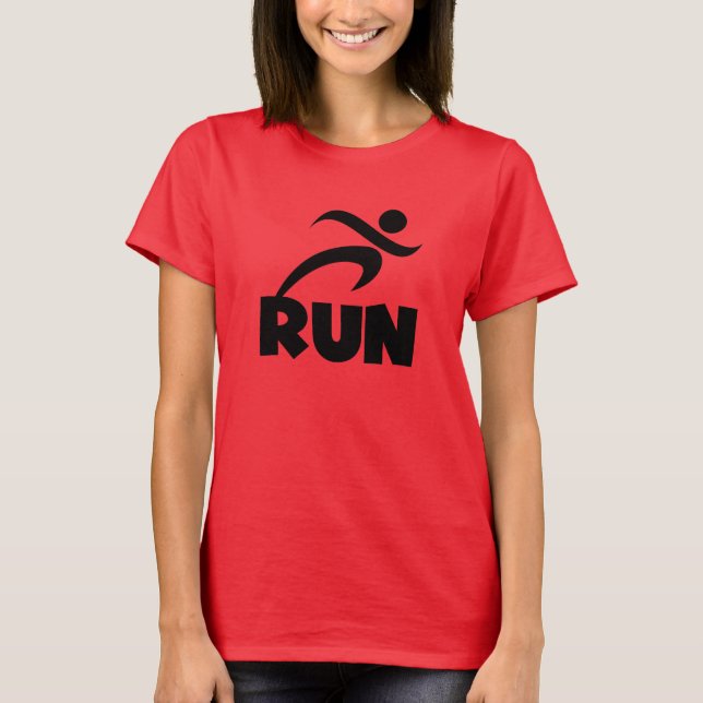 Camiseta Executar Preto (Frente)