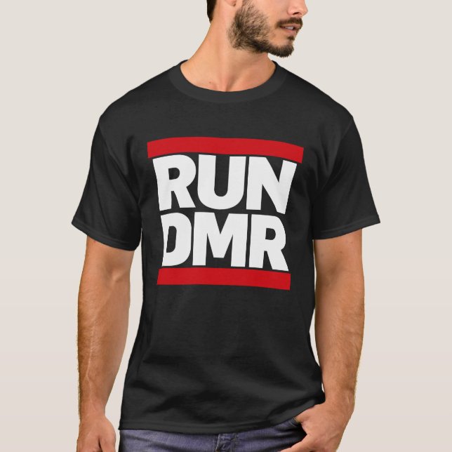 Camiseta Executar rádio DMR Ham Rádio Digital Móvel (Frente)
