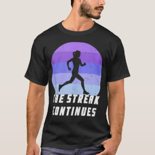 Camiseta Executar Streak 365 Executando Silhouette Runner D