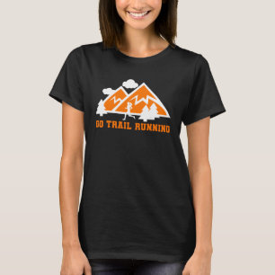 Camiseta Executar Trilha do Runner Executando Montanhas Nat