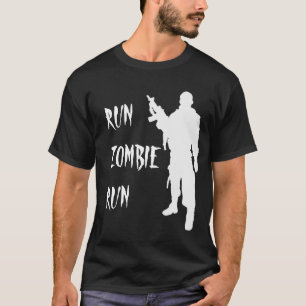 Camiseta Executar Zombie Run -Shirt