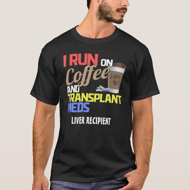 Camiseta Executável Personalizável em Café e Transplante de (Frente)
