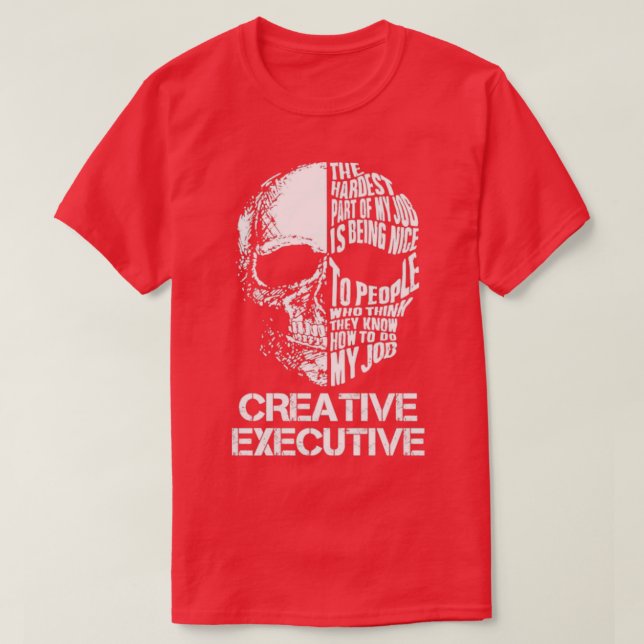 Camiseta Executivo criativo (Frente do Design)
