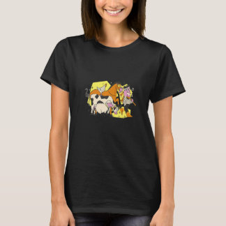 Camiseta Executivo de Perd Vacas Frangos Ovelhas Fazende