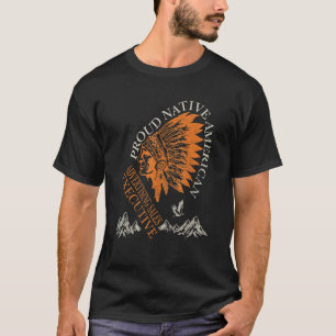 Camiseta Executivo de vendas de publicidade orgulhoso nativ