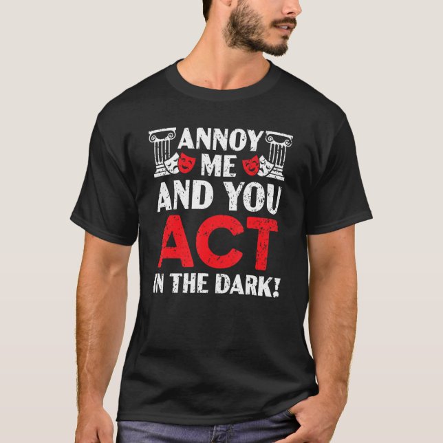 Camiseta Executor do Palco de Broadway com teatro musical (Frente)