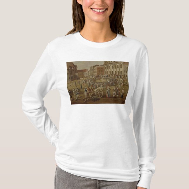 Camiseta Executores da rua na alteração Markt, 1771 (Frente)