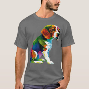 Camiseta Exemplo Colorida Beagle 1