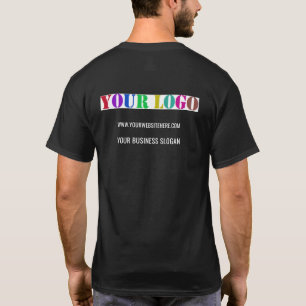 Camiseta Exemplo com Logotipo Personalizado Adicio