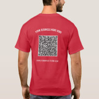 Exemplo de T-Shirt Comercial de Texto Personalizad
