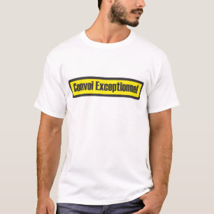 Camiseta exeptionnel do convoi