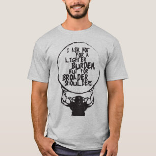 Camiseta Exercício da malhação do Gym - ombros mais larg