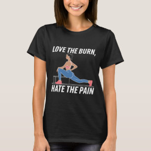 Camiseta Exercício de Agachamento Búlgaro Fitness Musculaçã