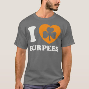 Camiseta Exercício De Dia de São Patrício, Burpees Powerlig