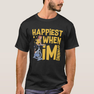 Camiseta Exercício de Malhação de bicicleta de treino de ro