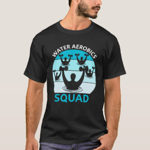 Camiseta Exercício de Malhação de esquadrão de aeróbica de