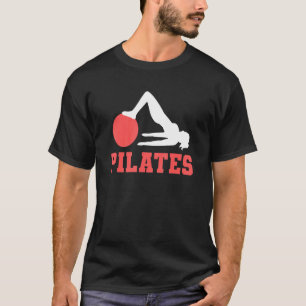 Camiseta Exercício De Pilatos De Gym De Trabalho De malhaçã