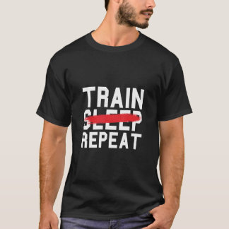 Camiseta Exercício de trabalho de ginástica de Malhação de