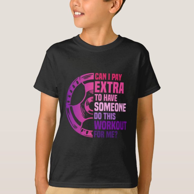 Camiseta Exercício Engraçado Mulheres Trabalhando (Frente)