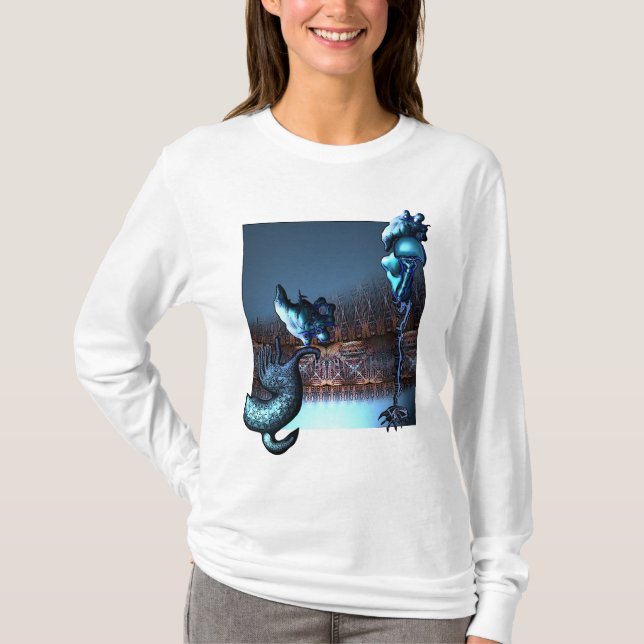 Camiseta Exercicios de equilibrio estranhos (Frente)