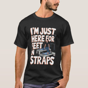Camiseta Exercícios Engraçados de Pilates para Amantes de F