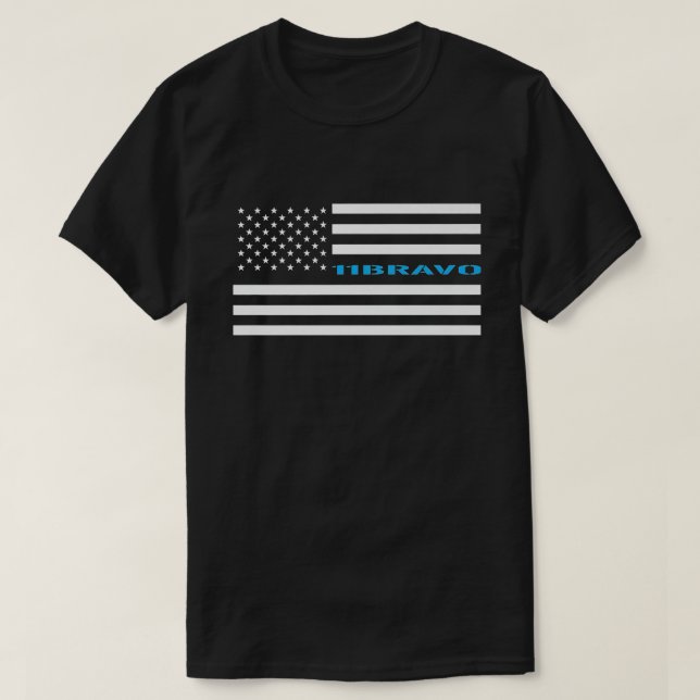 Camiseta Exército 11 Bravo Infantaria - 20568 (Frente do Design)