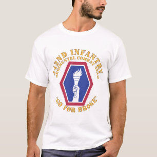 Camiseta Exército - 442ª Equipe de Combate Regional de Infa