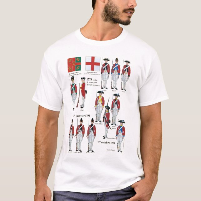 Camiseta Exército britânico - História (Frente)