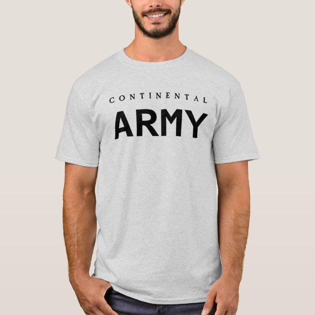 Camiseta Exército continental (Frente)
