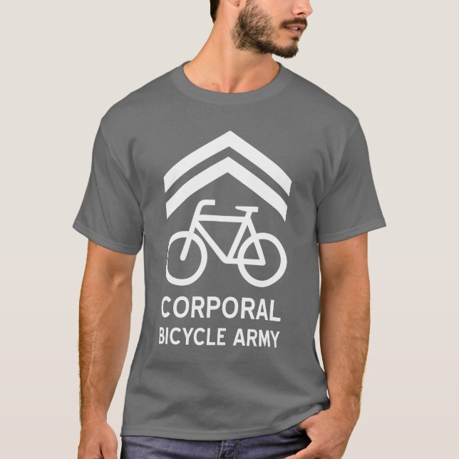 Camiseta Exército da bicicleta (Frente)