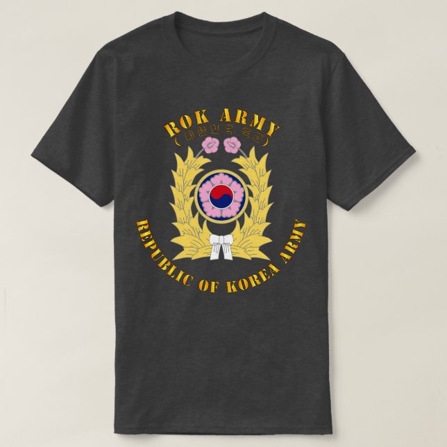 Camiseta Exército da República da Coreia ROK (Frente do Design)