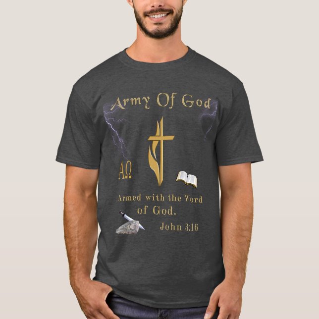 Camiseta Exército de Deus (Frente)