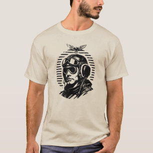 Camiseta Exército de Força Aérea Piloto