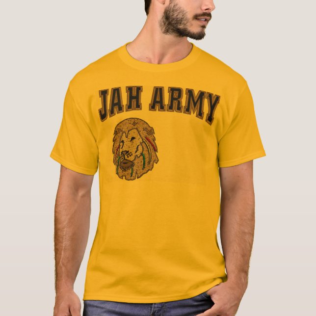Camiseta Exército de Jah (Frente)