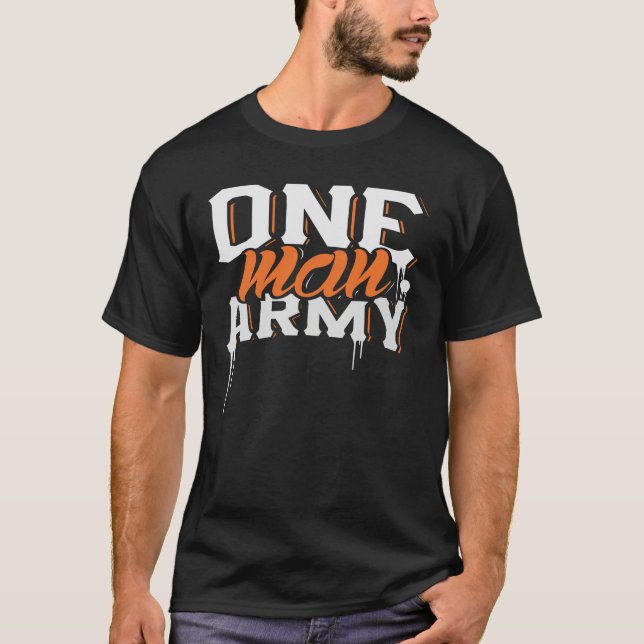 Camiseta Exército de Um Homem (Frente)