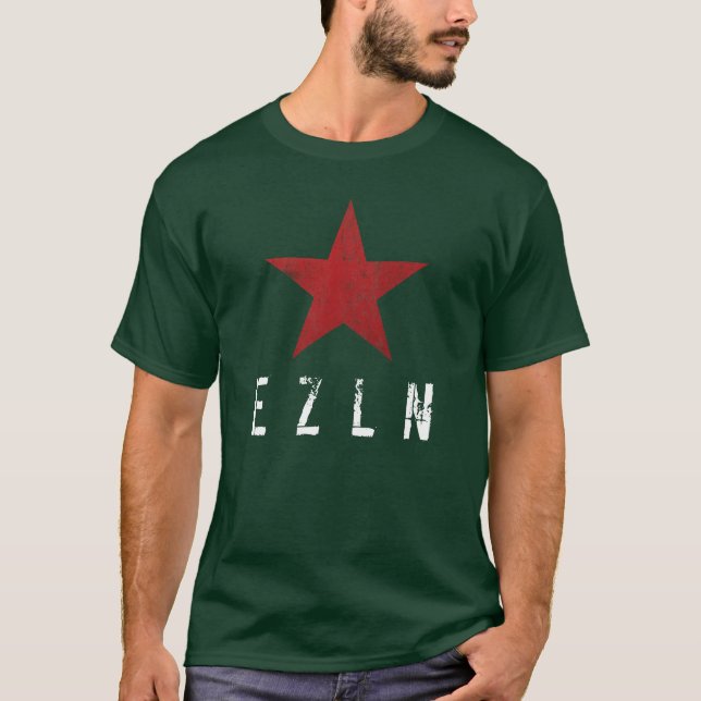 Camiseta Exército de Zapatista da libertação nacional - (Frente)