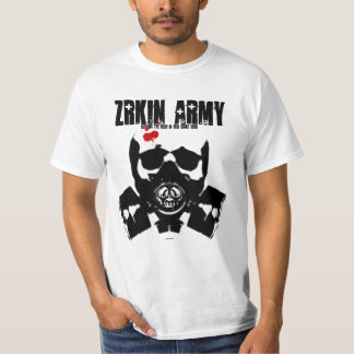 Camiseta EXÉRCITO de ZRK que mantem o morto dentro,