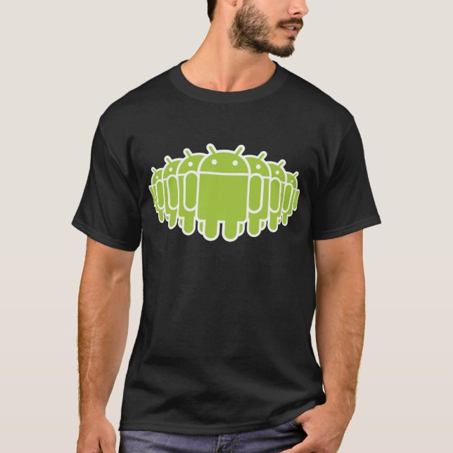 Camiseta Exército do Android (Frente)